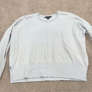 French Connection Soft Blue Crew Neck Sweater